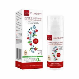 Krem do stóp i pięt żurawinowa świeżość GoCranberry Nova