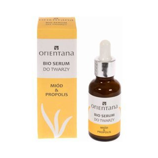 Orientana Bio serum do twarzy miód i propolis 30 ml