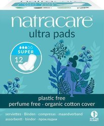 Podpaski hipoalergiczne ze skrzydełkami Natracare Ultra Super 12 szt.