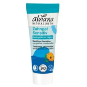 alviana Naturkosmetik Żel do wrażliwych zębów z solą morską