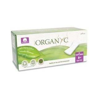 Organyc Ekologiczne wkładki higieniczne cienkie 24 szt.
