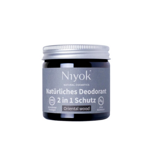 Niyok Dezodorant i antyperspirant w kremie 2w1 oriental wood 