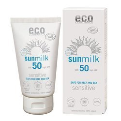 Eco Cosmetics Sensitive Mleczko na słońce SPF50 75 ml