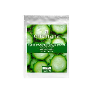Orientana Maska z naturalnego jedwabiu na twarz luffa azjatycka