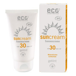 Eco Cosmetics Krem na słońce tonowany SPF30