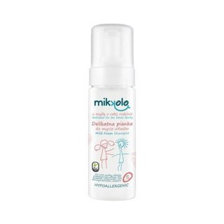 Nova Mikkolo delikatna pianka do mycia włosów dla dzieci 150 ml