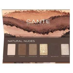 Paleta 6 cieni do powiek Natural Nudes Sante