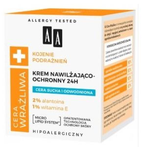 AA Cera  Sucha i odwodniona Krem nawilżająco ochronny 24h -  50 ml