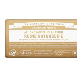 Dr. Bronner's Mydło - Drzewo sandałowe, Jaśmin, 140 g