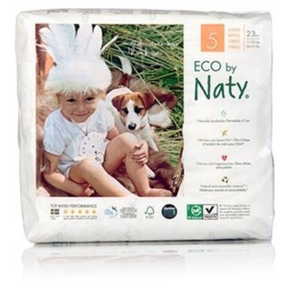 Ekologiczne pieluchy jednorazowe Naty 5 11-25 kg 22 szt.