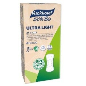 Vuokkoset BIO Wkładki higieniczne ultra light multiform 24 szt.