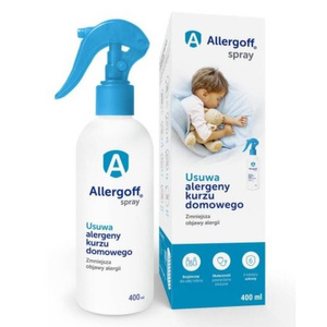 Allergoff Spray na roztocza neutralizator alergenów kurzu domowego 400 ml