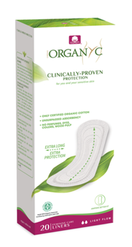 Wkładki higieniczne maxi z bio-bawełny 20 szt. Organyc