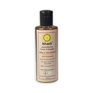 Khadi Żel pod prysznic i do kąpieli neem i grejpfrut 210 ml
