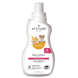 Attitude Naturalny płyn do płukania tkanin dla niemowląt hipoalergiczny bezzapachowy 1000 ml