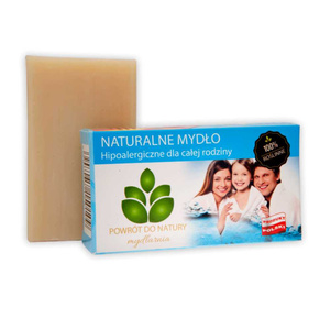  Naturalne mydło hipoalergiczne dla całej rodziny Powrót do natury 100 g