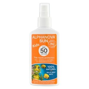 Alphanova Sun Bio Kids Spray przeciwsłoneczny SPF50 125 g