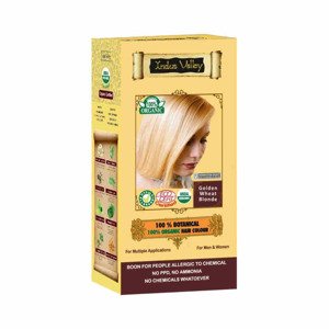 Indus Valley Ziołowa farba z henną złocisty blond 120 g