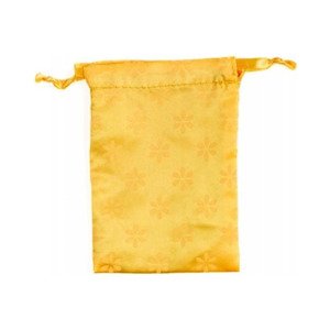 Lunette Satynowy woreczek do przechowywania kubeczka menstruacyjnego żółty