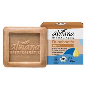 alviana Naturkosmetik Mydło kąpielowe w kostce z olejem arganowym